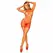 Leg Avenue Net Long Sleeved Mini Dress One Size Red - Elegant Fishnet Design