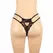 Subblime Lingerie Set L/XL - Black 3-Piece Bra, Garter Belt & Thong
