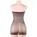 Queen Lingerie Net Body Dress with Decorative Stones S-L Black