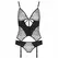 Casmir Lagerta Corset S/M - Elegant Lace Design, Adjustable Fit