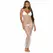 Leg Avenue Woven Twist Net Maxi Haljina, Otvorenih Leđa, One Size, Bela