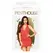 Penthouse Earth Shaker Mini Dress Red S/M – Halter dekolte i tangice
