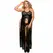 Subblime Queen Plus Black Lingerie Set - Elegant Lace Dress-Top & Thong