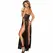 Subblime Haljina-Top i Tangice Set Crni S/M – Elegantni Floralni Čipkasti Ansambl
