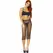 Leg Avenue Kristalizovana Ribarska Multi Haljina Crna One Size - Svestran Dizajn