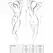 Passion Trixy Teddy Black S/M - Elegant Mesh Lingerie Bodysuit