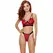 Passion Porigelia Bikini L/XL Crvena i Crna - Elegantan Dvodvodelni Set
