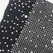 SUBBLIME Shine Crne Prozirne Rukavice S/M - Šljokice i Dijamantski Detalji