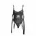 SUBBLIME 955502 Black Lace Bodysuit with Bows & Garters L/XL
