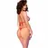 Chilirose CR 4840 Mikro Bikini Crvena S/M - Svetlucavi Til i Nakit Akcenti