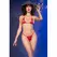 Chilirose CR 4840 Mikro Bikini Crvena S/M - Svetlucavi Til i Nakit Akcenti