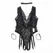 Subblime 954383 Elegantno telo sa podvezicama crno S/M