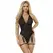 Subblime 954154 Bodysuit with Garter Belt Black L/XL - Elegant Design