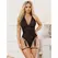 Subblime 954147 Black Body with Garter Belt S/M - Elegant Lingerie Set