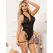 Subblime 954147 Black Body with Garter Belt S/M - Elegant Lingerie Set