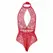 Subblime 953881 Open Cup Bodysuit Red L/XL - Elegant Lingerie Design