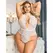 Subblime 953850 Čipkano telo belo S/M - Elegantan providni veš