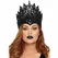 Leg Avenue Crown Black Glitter Blue Jewel - Elegant Party Accessory