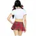 Leg Avenue Miss Collegiate Costume Red/White M/L - Classic School Style