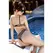 Chilirose CR 4727 Dvodelni podesivi bikini set sa divljim mačkom printom L
