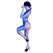 Chilirose CR 4727 Dvodelni podesivi bikini set sa divljim mačkom printom L