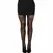 Leg Avenue Black Floral Lace Stockings - Elegant Stretch Design One Size
