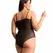 Subblime Bodysuit Crni Metalni Lanci Trake Underwire L/XL