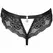 LivCo Corsetti Oksurin Lace Panties with Decorative Crystal Black L/XL
