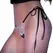 Chilirose CR 4247 Butterfly Jewel Thong Adjustable S/L Black