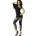 Chilirose CR 3390 Helanke Crne i Leopard Dezen S/M Visok Struk