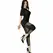 Chilirose CR 3390 Helanke Crne i Leopard Dezen S/M Visok Struk
