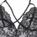 Subblime Lace Police-Inspired Bodysuit Black L/XL with Accessories