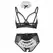 Subblime Maid-Inspired Costume S/M - Black & White, Complete Set