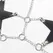 Subblime Full Body Harness Crni sa Dekorativnim Zvezdastim Lancem, Jedna Veličina