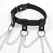 Subblime Full Body Harness Crni sa Dekorativnim Zvezdastim Lancem, Jedna Veličina