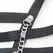 Subblime Korset Harness sa Dekorativnim Lancima, Podesivi, Crni, Jedna Veličina
