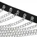Subblime Chest Harness Black with Decorative Chain Details One Size