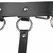 Subblime Chest Harness Black with Decorative Chain Details One Size