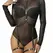Subblime Leather Body Harness Black Adjustable Size