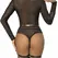 Subblime Leather Body Harness Black Adjustable Size
