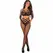 LivCo Corsetti Faxandra LC90742 Crne Mrežaste Hulahopke sa Čipkastim Pojasom