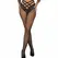 LivCo Corsetti Faxandra LC90742 Crne Mrežaste Hulahopke sa Čipkastim Pojasom