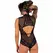 Livco Corsetti Sagen LC 90694 Elegantan Crni Čipkasti Mrežasti Bodisvet