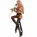 Livco Corsetti Morjama LC XG019 Elegant Lace-Top Stockings Black One Size