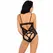 LivCo Corsetti Namillen LC 90528 Elegant Black Bodysuit L/XL