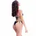 Chilirose CR 4449 Bikini Set Black S/M - Adjustable 3-Piece Swimwear