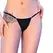 Chilirose CR 4382 Elegantna Crna Tanga S/M - Mekani Prozračni Veš