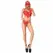 Chilirose CR 3882 Crveni cipkasti bodi set sa nakit detaljem S/M