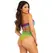 Leg Avenue Bodi Ocean Ombre - Uvrnuti halter, višebojni, jedna velicina