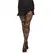 Leg Avenue Wild Rose mrežaste helanke crne - Cvetna mreža, jedna velicina